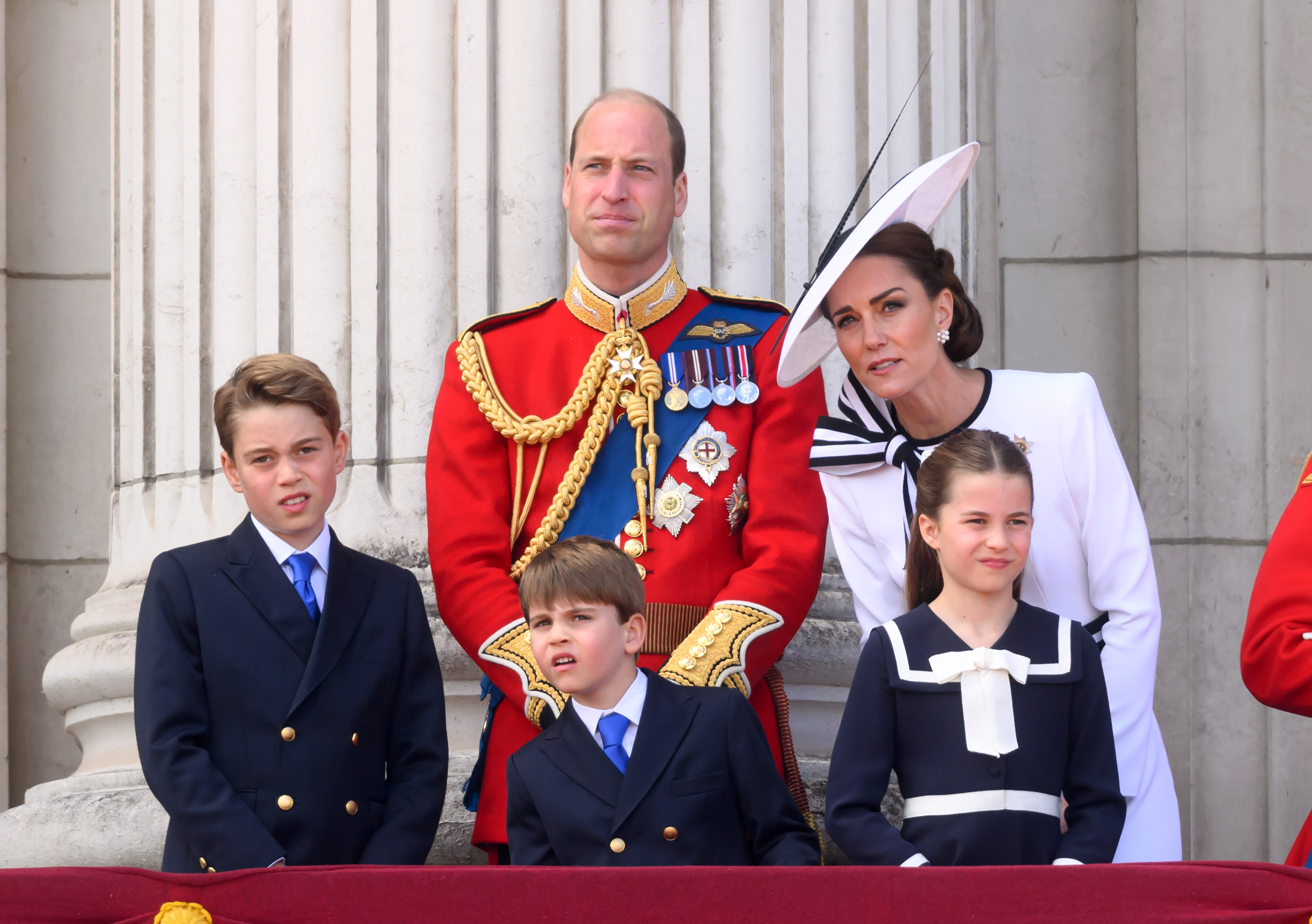 В последний раз мы видели Кейт в Trooping the Color с ее семьей.