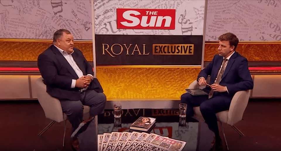 Посмотрите выше эксклюзивное видео Роберта Джобсона в The Sun's Royal Exclusive